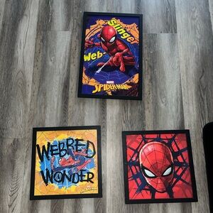 Marvel Spider-Man Framed Art Set